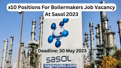 x10 Positions For Boilermakers Job Vacancy At Sasol 2023