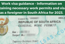 Work permits and visas a